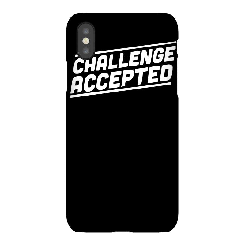 challenge accepted iPhoneX Case