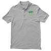 i bleed blue and green Men's Polo Shirt