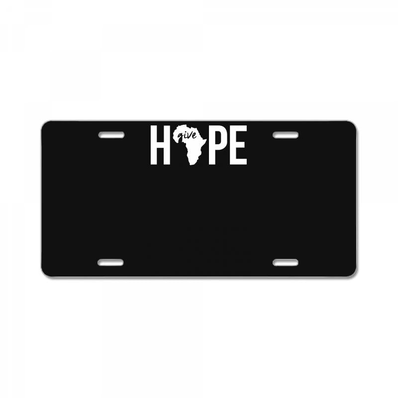 gift hope License Plate