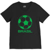 brasil sport soccer ball fun V-Neck Tee