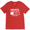 sarcastic comment loading please wait funny cool humour V-Neck Tee
