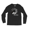 buffering  funny retro loading computer console fashion party Long Sleeve Shirts