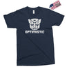 be optimistic transformers   robot optimus prime movie autobots show t Exclusive T-shirt