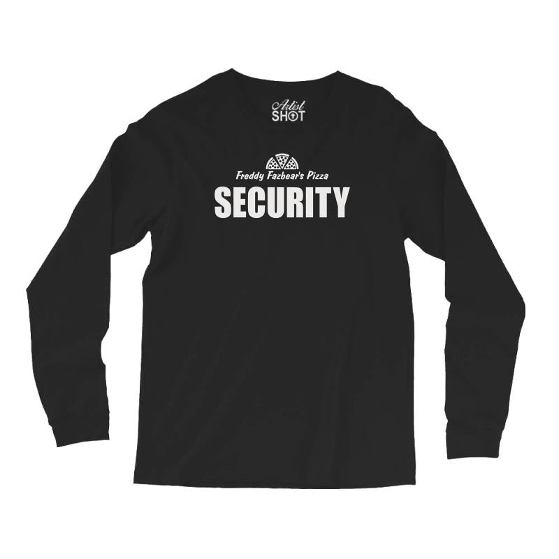 five nights at freddy's pizzeria security Long Sleeve Shirts