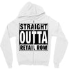 straight outta retail row Zipper Hoodie