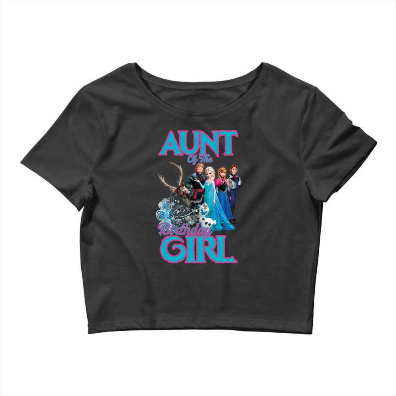 aunt of the birthday girl Crop Top