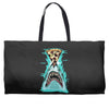 pizza shark graphic Weekender Totes