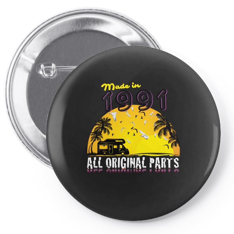 made in 1991 all original parts Pin-back button
