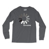 buffering  funny retro loading computer console fashion party Long Sleeve Shirts
