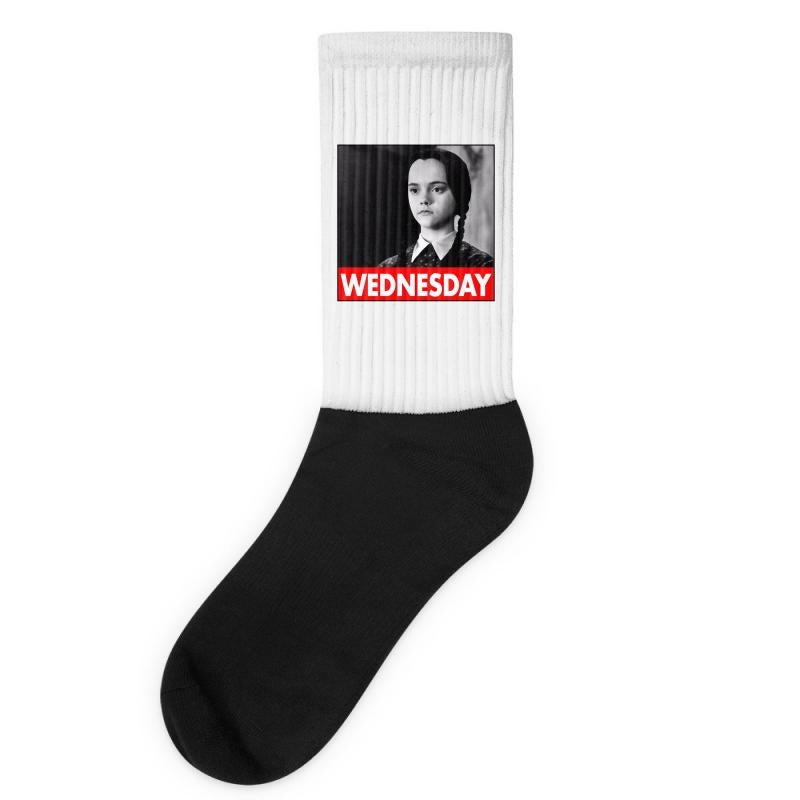 wednesday addams Socks