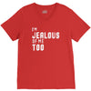 i'm jealous of me too V-Neck Tee