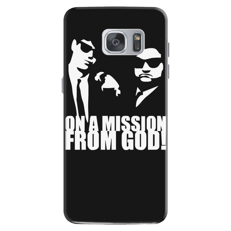 the blues brothers inspired on a mission from god funny Samsung Galaxy S7 Case