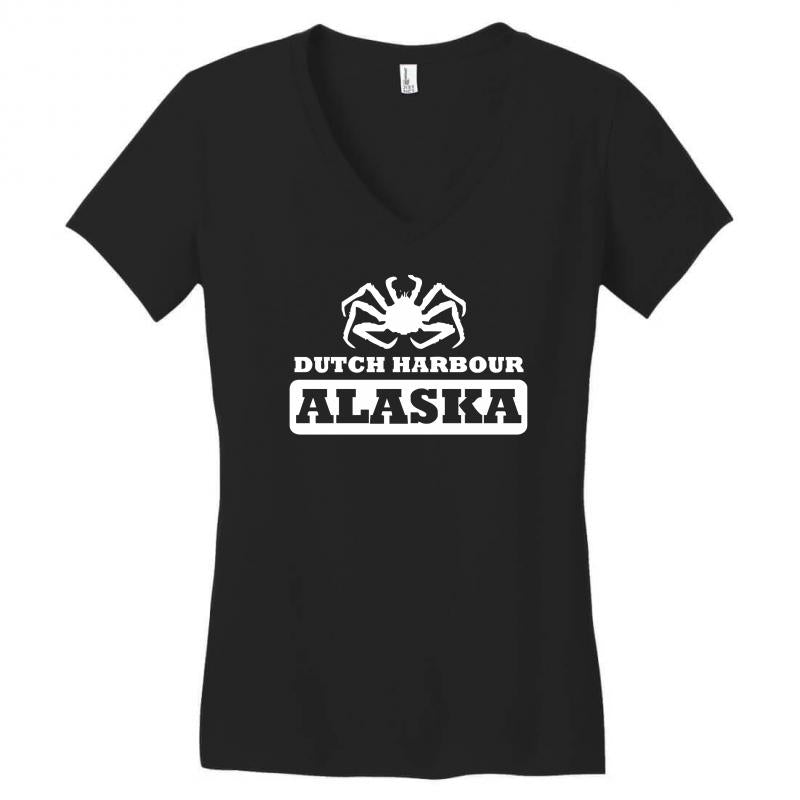tv t shirt inspired by deadliest catch   tv series Women's V-Neck T-Shirt