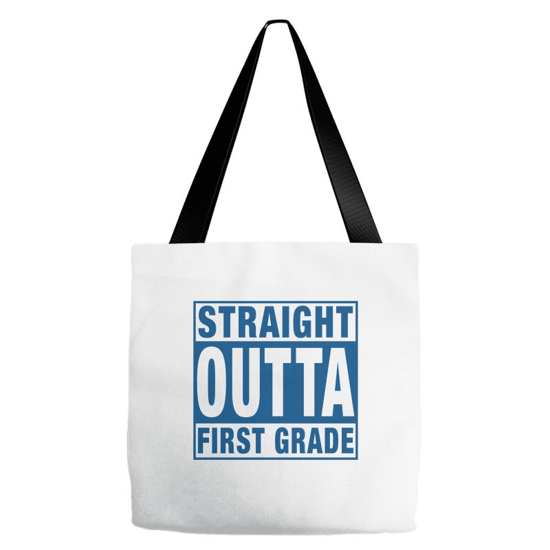 straight outta first grade Tote Bags