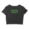 wicked smaht funny Crop Top