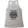 i never imagined i would be a super cool carcinoid cancer warrior kill Racerback Tank