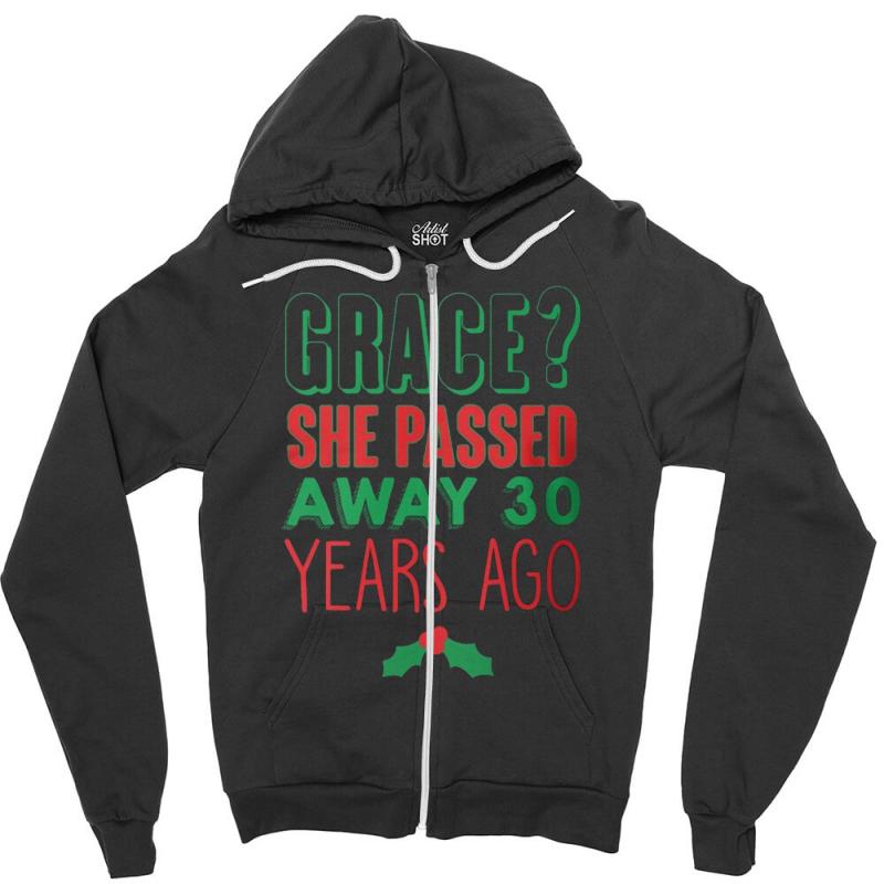 grace.. Zipper Hoodie