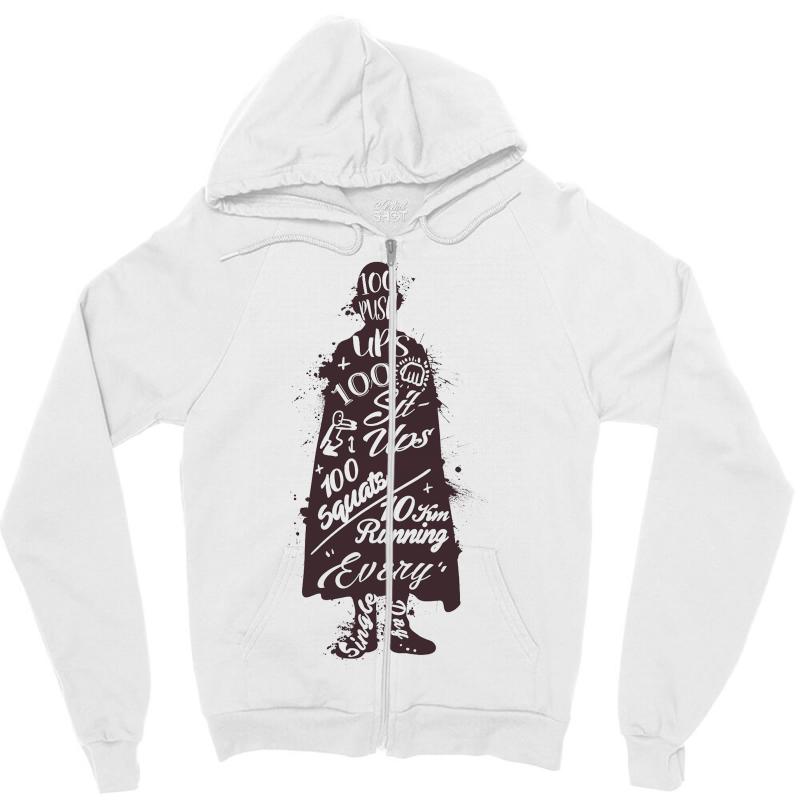 hero training Zipper Hoodie
