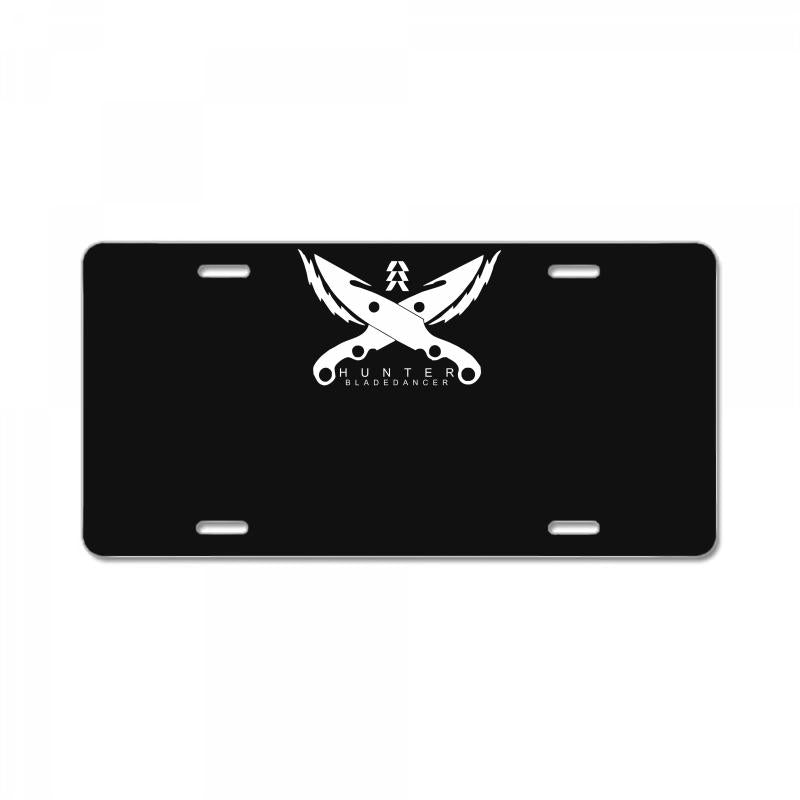 destiny hunter blade dancer   game fan License Plate