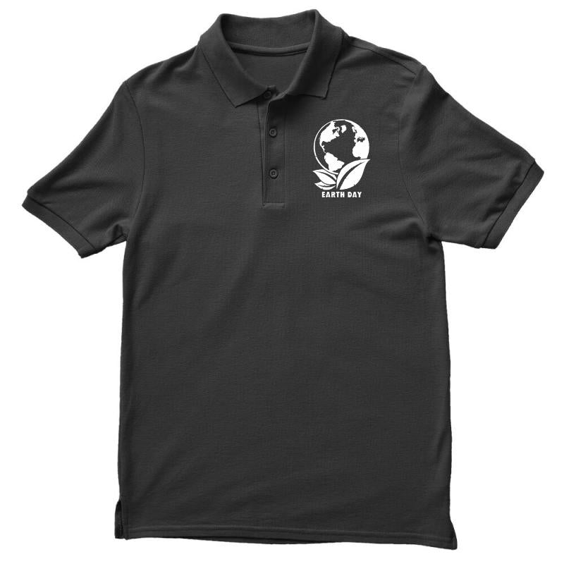 earth day planet Men's Polo Shirt