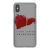 liver cancer awareness iPhoneX Case
