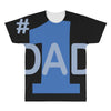 1 dad (2) All Over Men's T-shirt