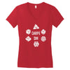 christmas gift carpe dm Women's V-Neck T-Shirt