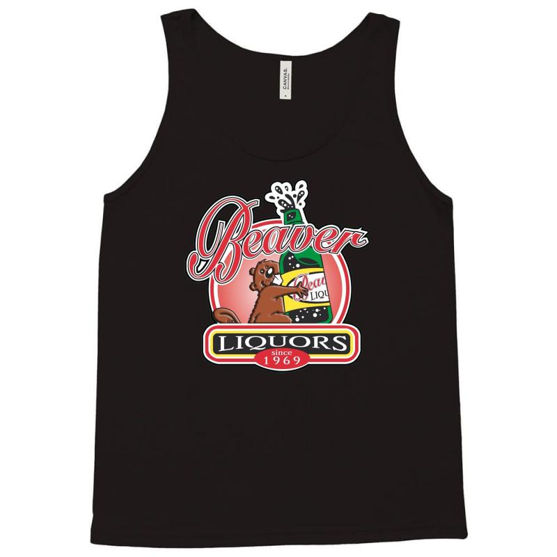 funny rude  beaver liquors, ideal gift or birthday present. Tank Top