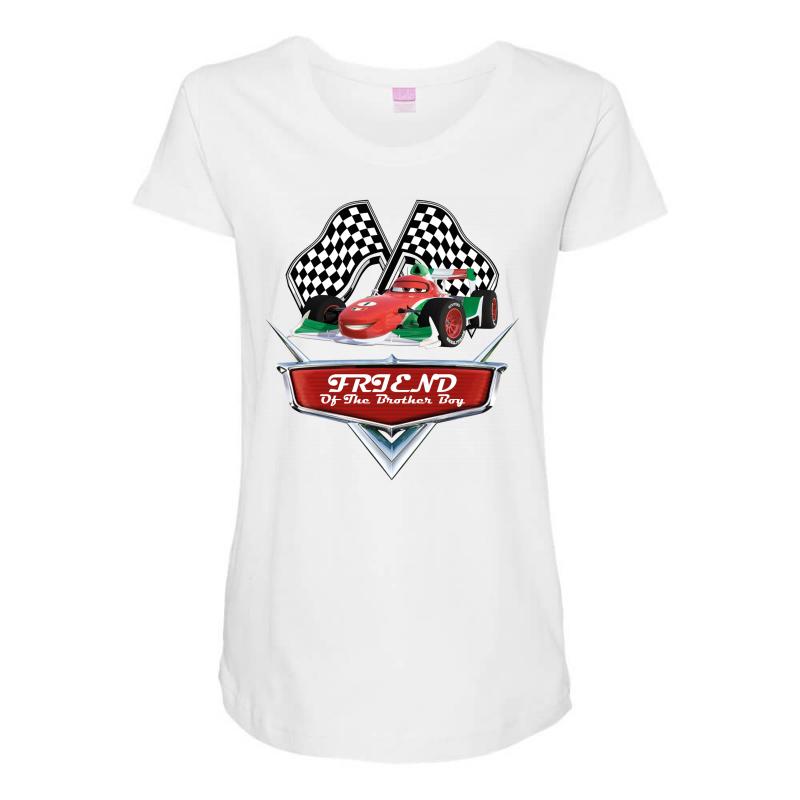 friend francesco bernoulli Maternity Scoop Neck T-shirt