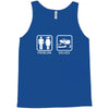 drifting   problem solved mens funny Tank Top
