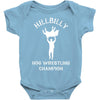 hillbilly hog wrestling champ Baby Bodysuit