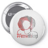 #IMWITHKAP (f154) Pin-back button