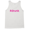 #drunk hashtag neon pink Tank Top