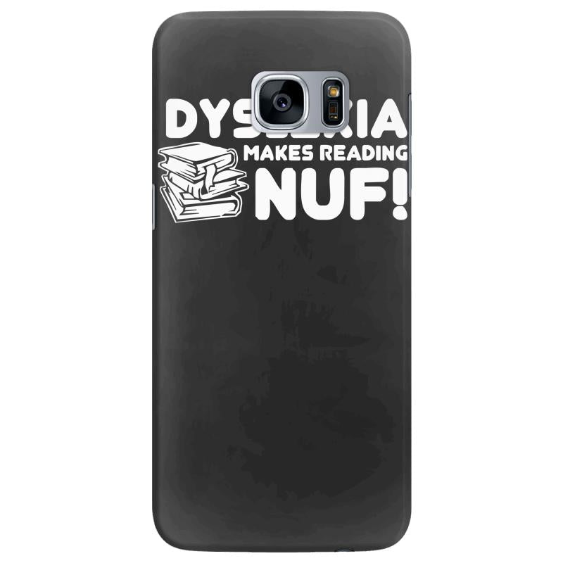dyslexia makes reading nuf Samsung Galaxy S7 Edge Case