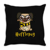Hufflepug Throw Pillow