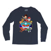 paw patrol birthday boy mom Long Sleeve Shirts