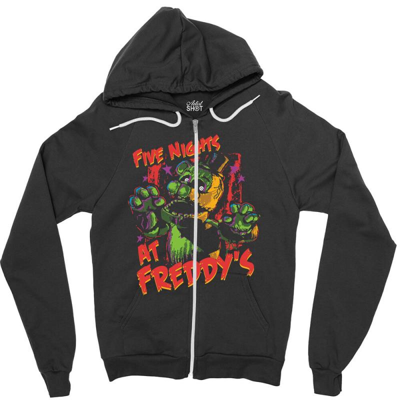 five nights at freddy's 2 Zipper Hoodie