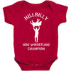 hillbilly hog wrestling champ Baby Bodysuit