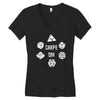 christmas gift carpe dm Women's V-Neck T-Shirt