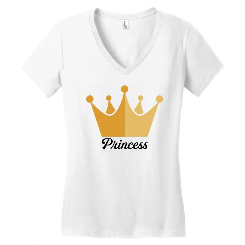 princess Women's V-Neck T-Shirt