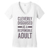 cleverly disguised Women's V-Neck T-Shirt