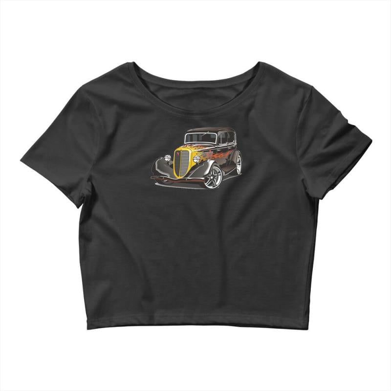 hot rod 2, ideal birthday gift or present Crop Top