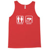 drifting   problem solved mens funny Tank Top