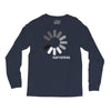 buffering  funny retro loading computer console fashion party Long Sleeve Shirts