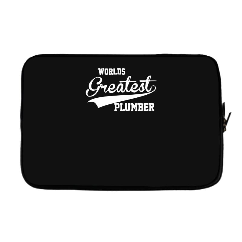 worlds greatest plumber Laptop sleeve