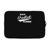 worlds greatest plumber Laptop sleeve