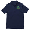 i bleed blue and green Men's Polo Shirt