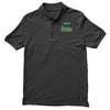 i bleed blue and green Men's Polo Shirt