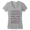 cleverly disguised Women's V-Neck T-Shirt