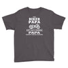 i'm a biker papa just like a normal papa except much cooler Youth Tee